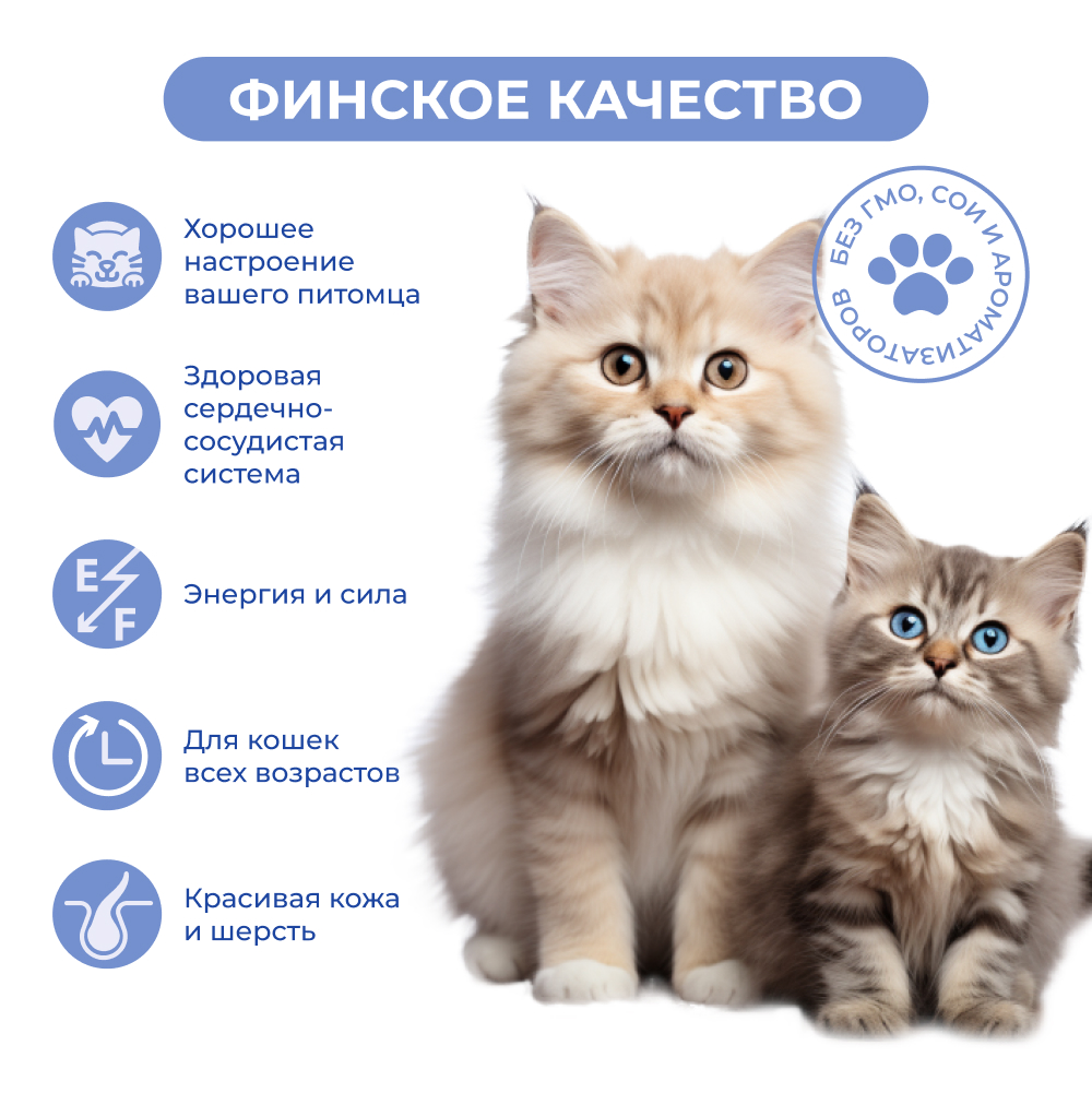 Корм для кошек JARVI для домашних, кусочки в желе, курица пауч