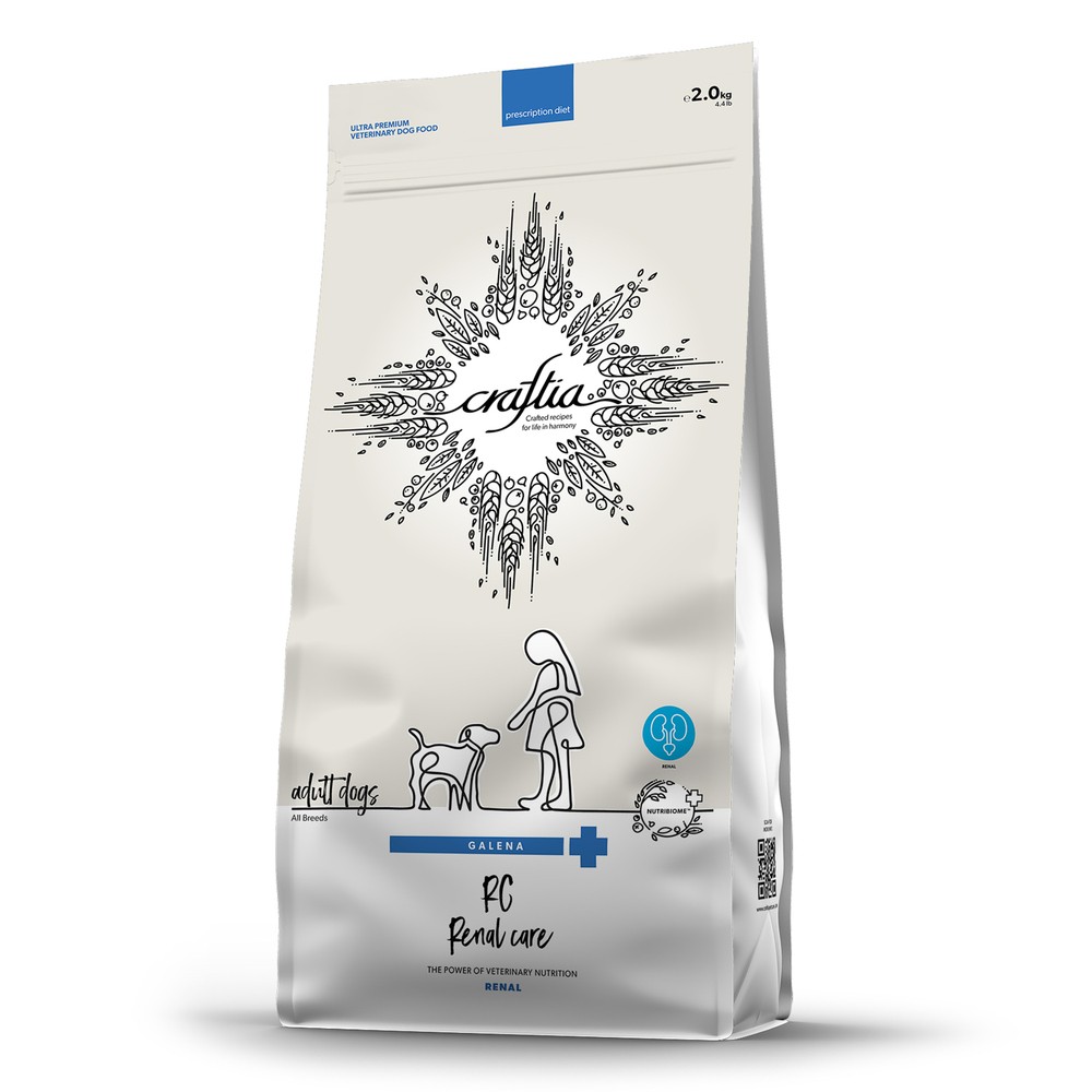 Корм для собак CRAFTIA Galena Dog Renal Care при почечной недостаточности сух.