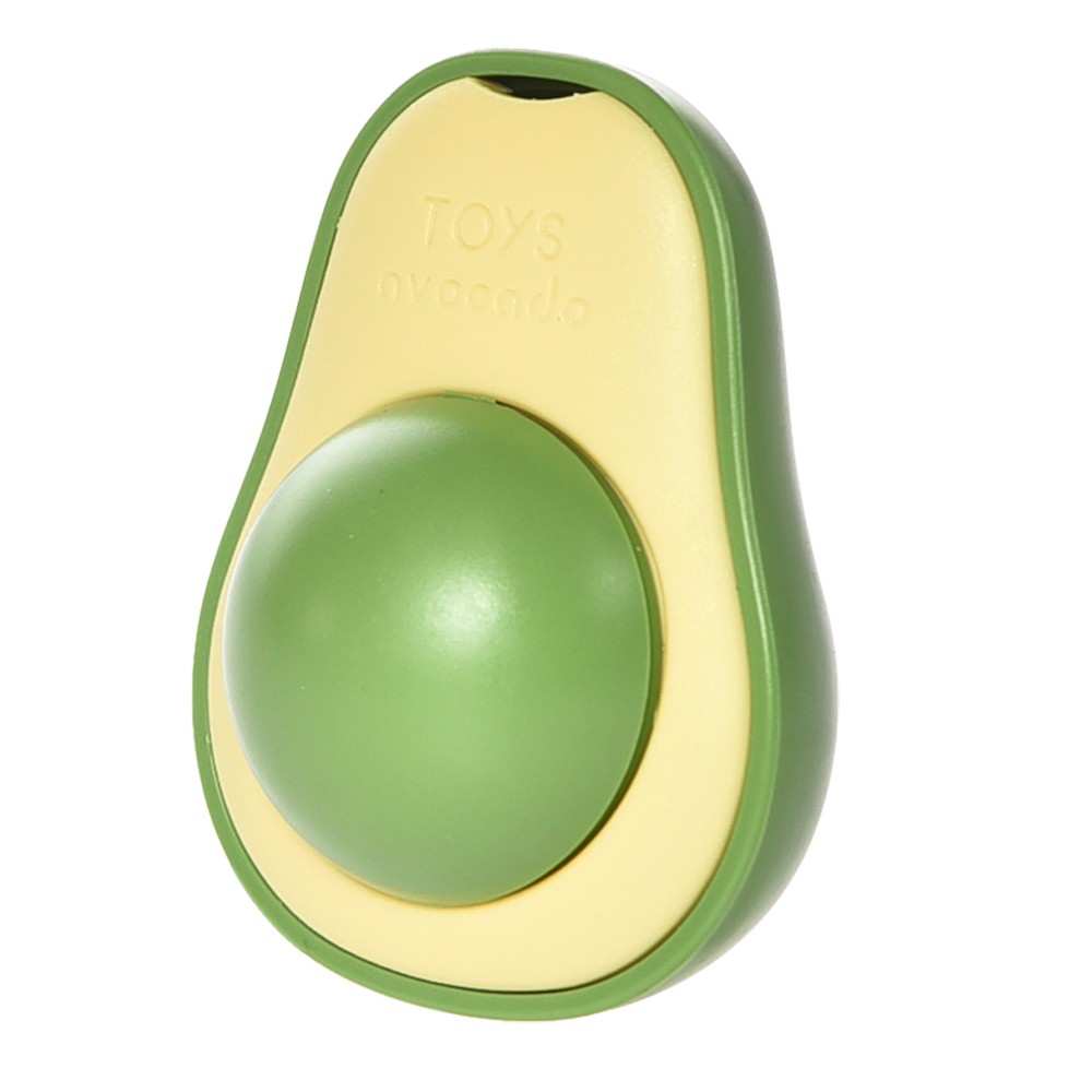 Игрушка для кошек FOXIE Avocado шарик с кошачьей мятой 6х4,6х2см