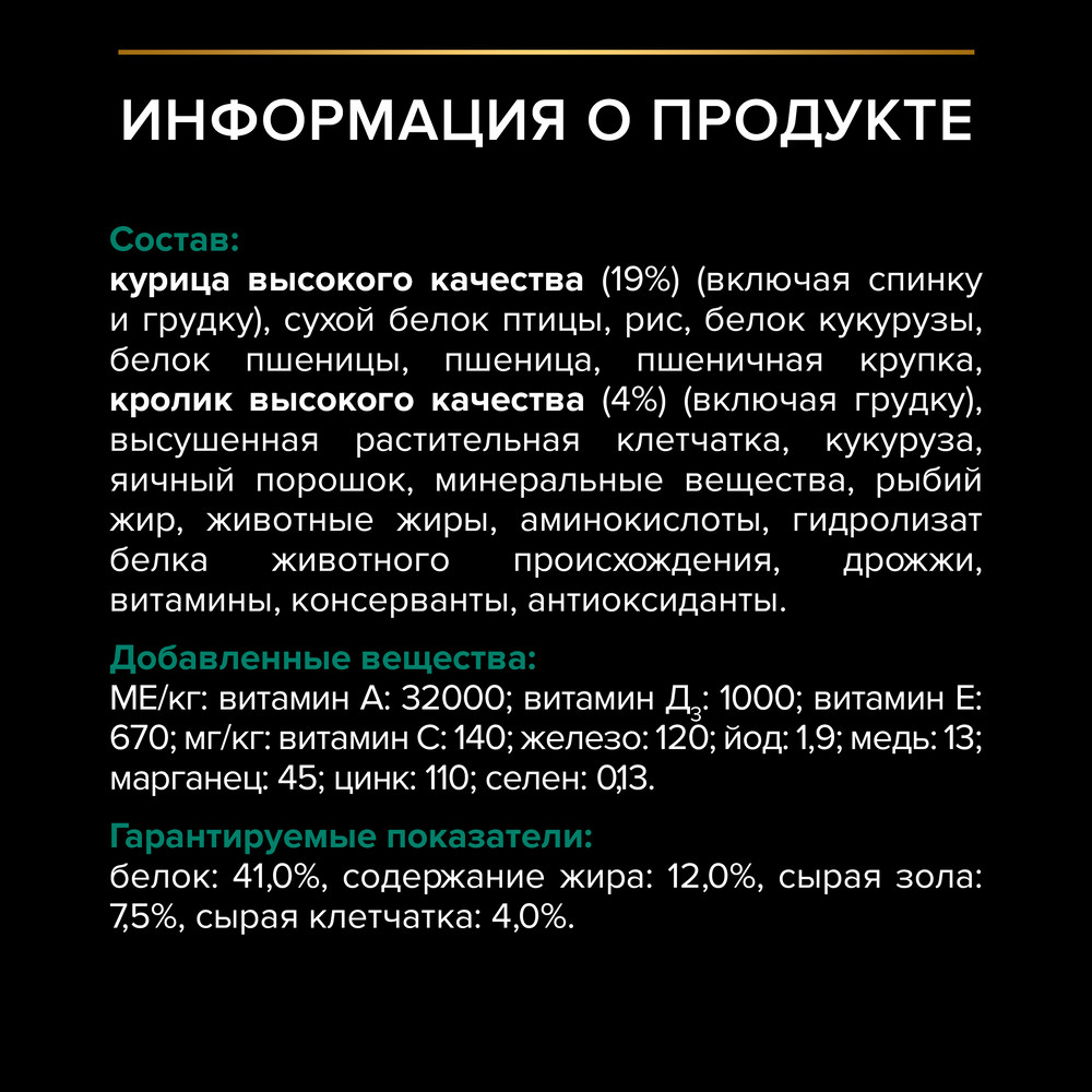 Корм для собак PRO PLAN для мелких и карликовых пород с чувствит.пищеварением ягненок сух.2,5кг+