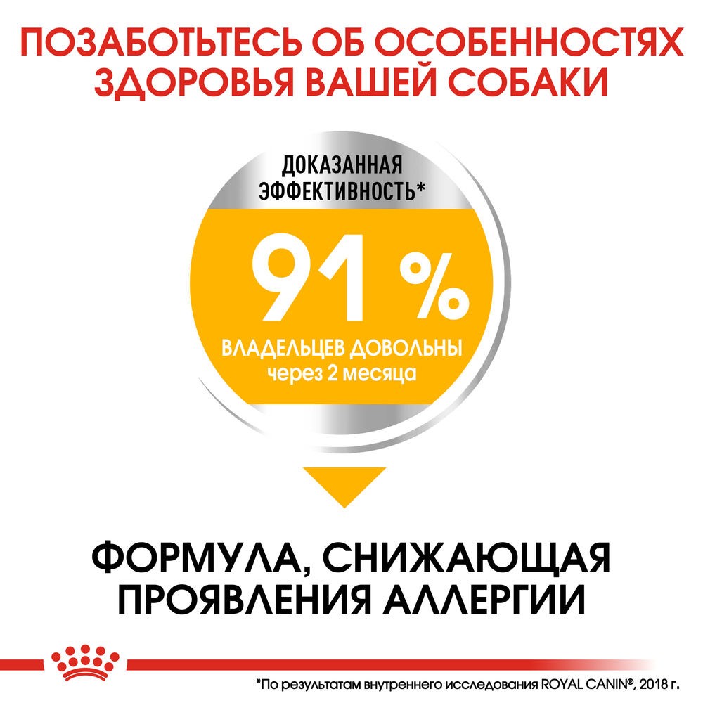 Корм для собак ROYAL CANIN Mini Dermacomfort для мелких пород при раздражениях кожи сух.