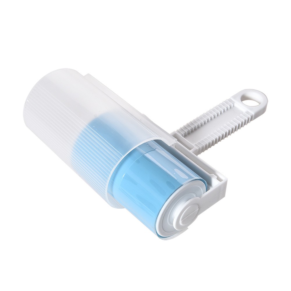 Ролик-скотч FOXIE Cleaning для удаления шерсти 18х12х7см голубой