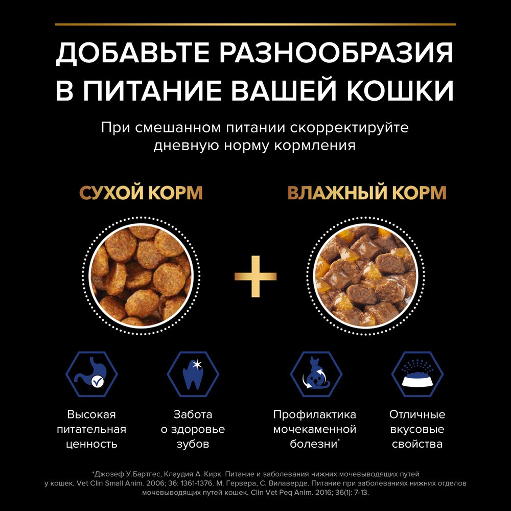 Корм для кошек PRO PLAN Indoor для домашних, с индейкой в желе пауч