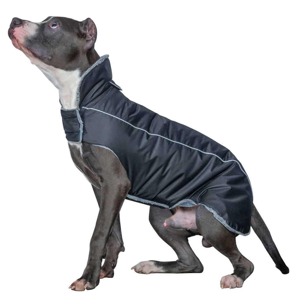 Попона для собак DOG MODA Бостон (черная) унисекс 51см (7)