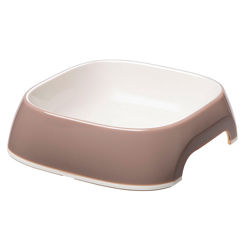 Миска для животных FERPLAST Glam Medium пластиковая сизо-серая 0,75л