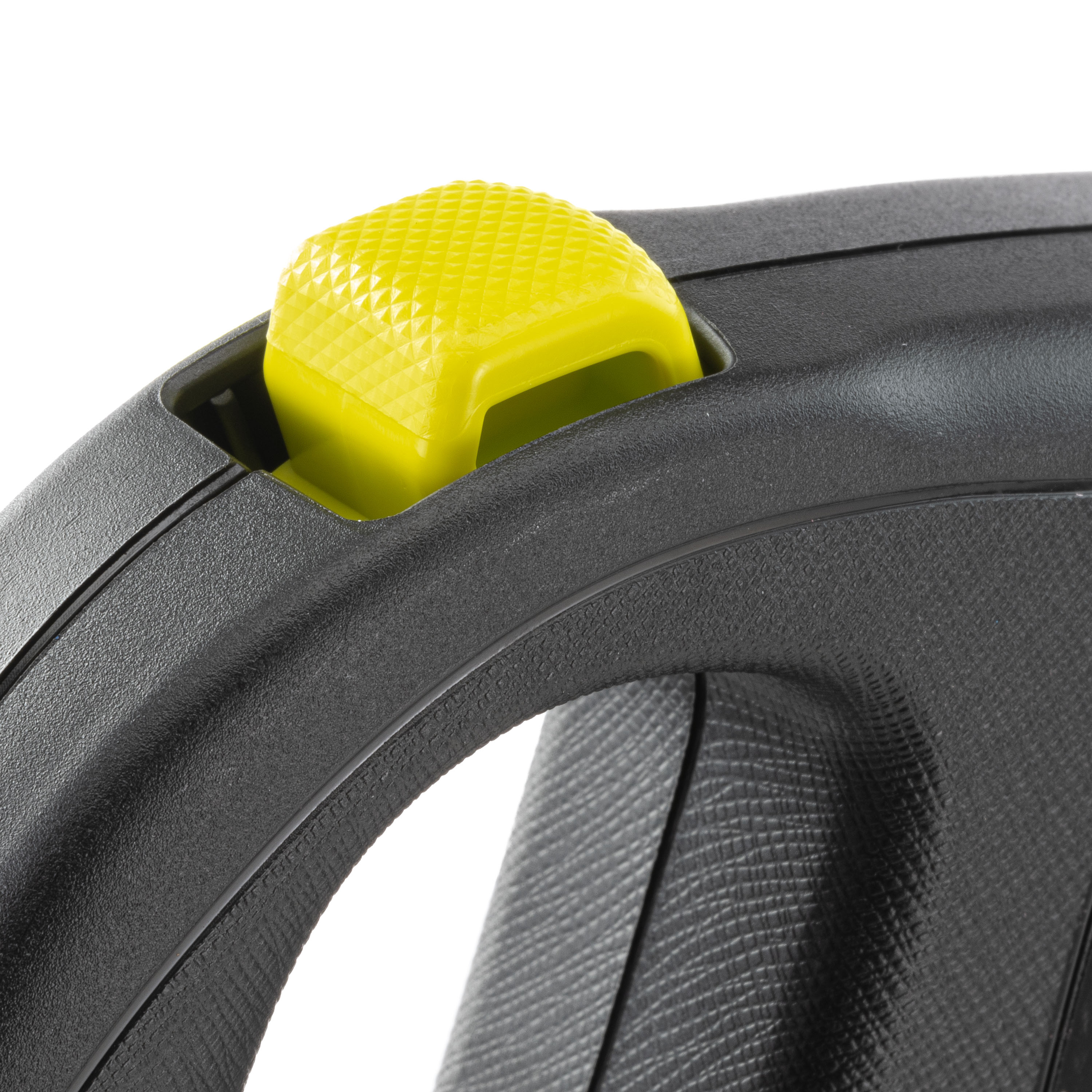 Поводок-рулетка для собак FERPLAST Flippy One Reflex M светоотражающая жёлтая, лента 5м, 25кг