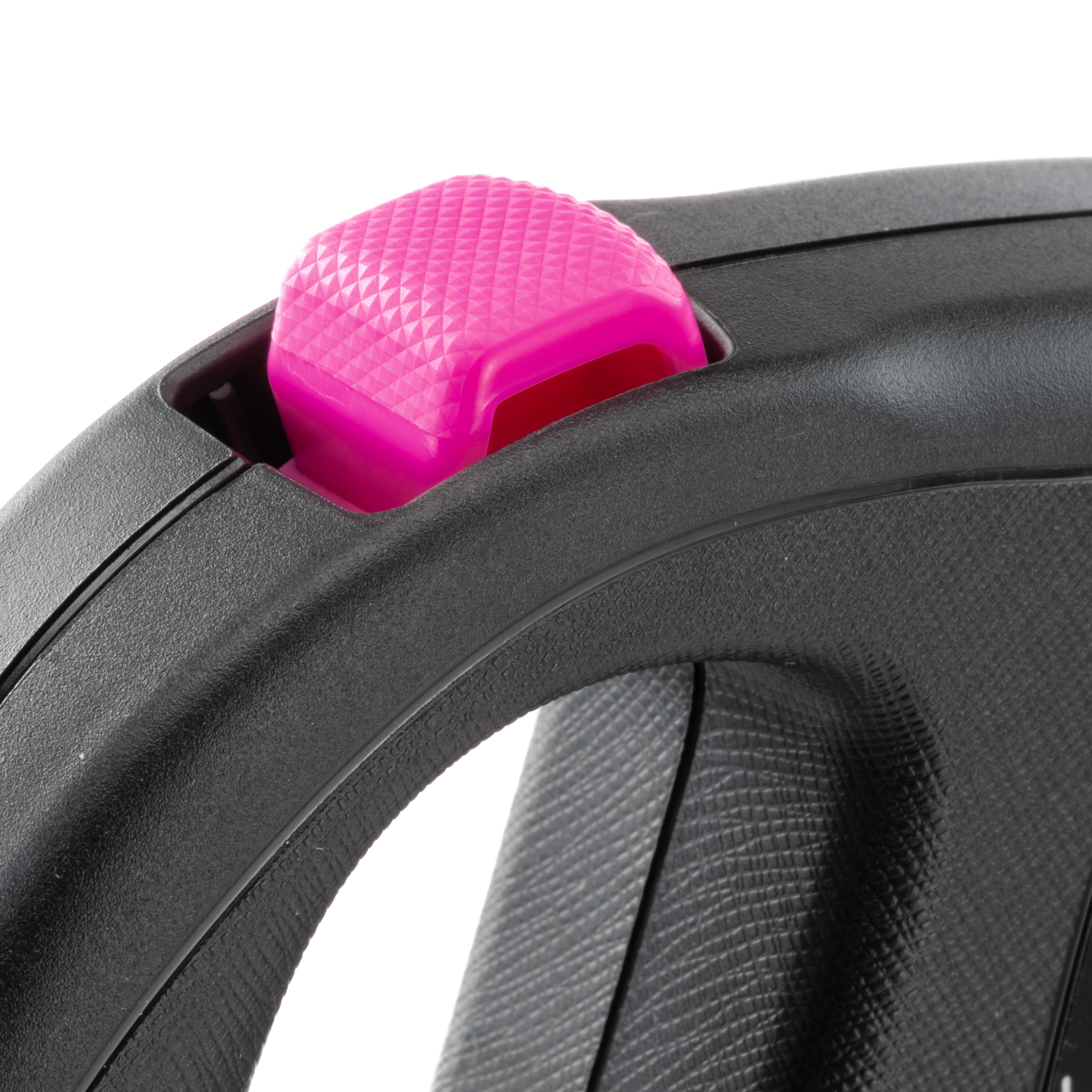 Поводок-рулетка для собак FERPLAST Flippy One Reflex M светоотражающая фуксия, лента 5м, 25кг