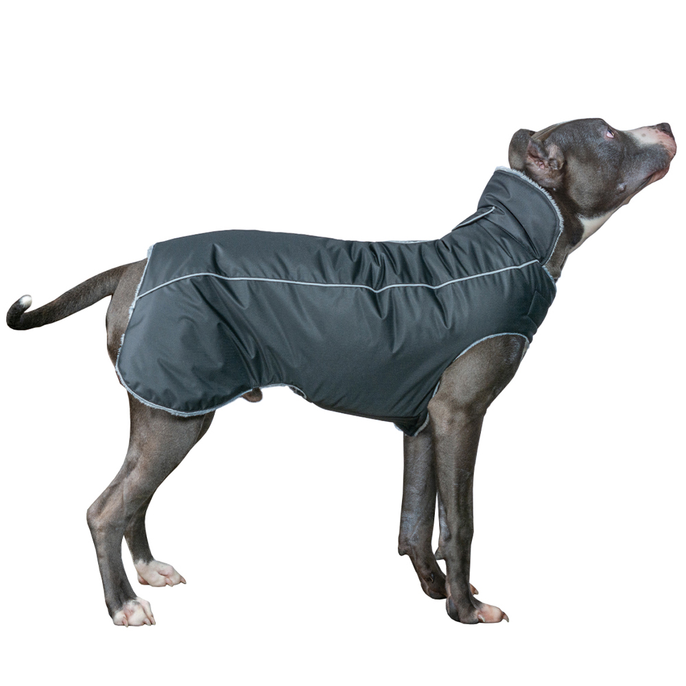 Попона для собак DOG MODA Бостон (черная) унисекс 61см (8)