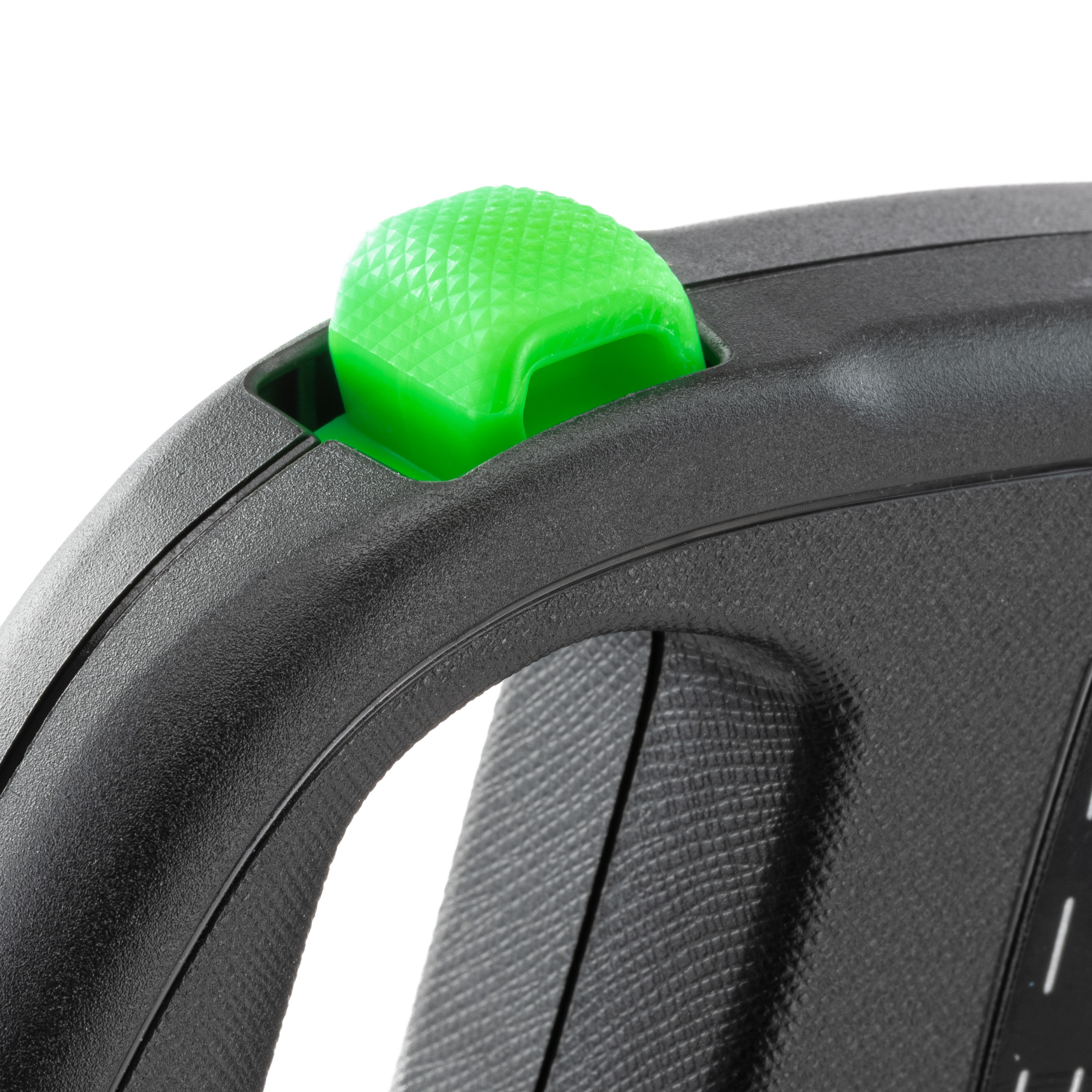 Поводок-рулетка для собак FERPLAST Flippy One Reflex S светоотражающая зелёная, лента 4м, 15кг