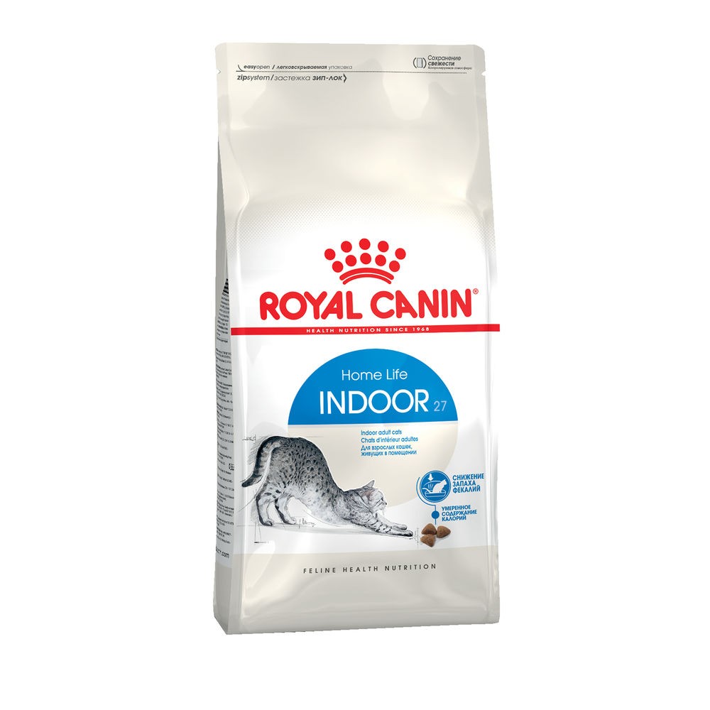 Корм для кошек ROYAL CANIN Indoor 27 сбалансированный для живущих в помещении сух.