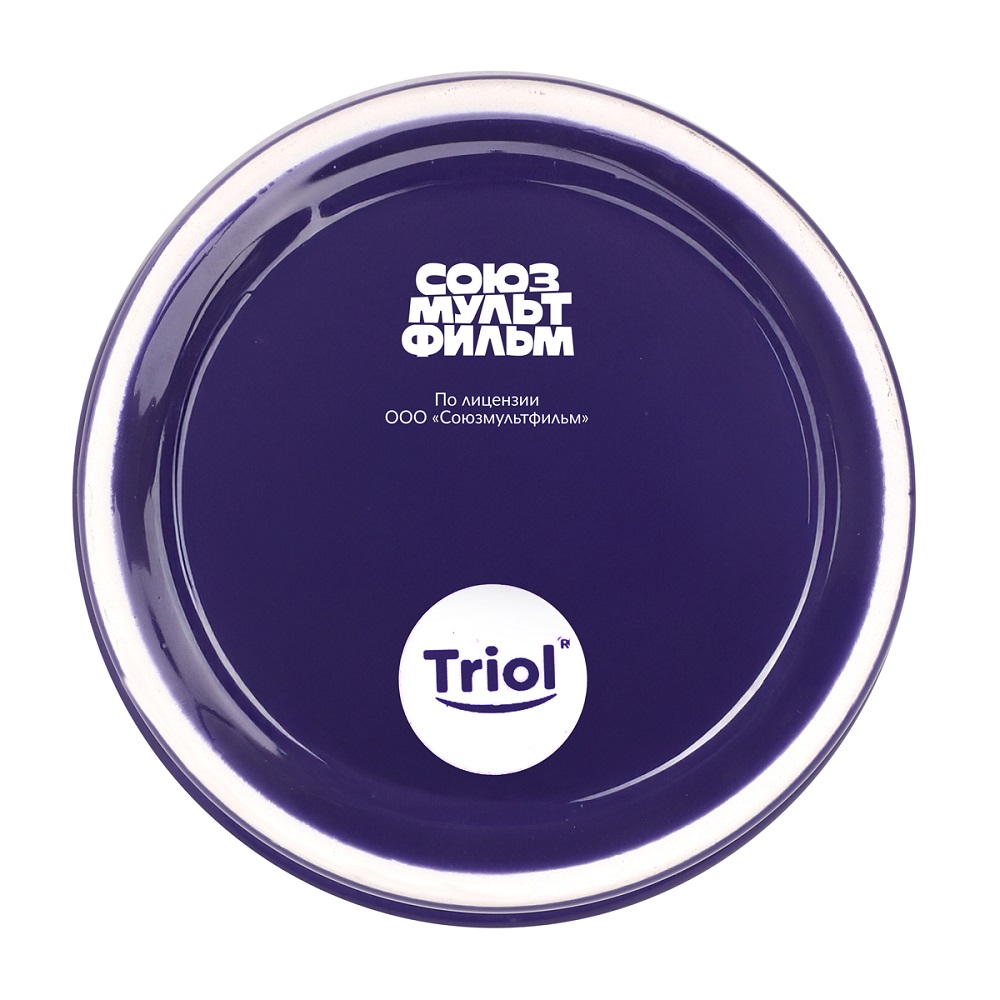 Миска для животных TRIOL Союзмультфильм "Свобода! Музыка! Любовь!" керам. двойная на подст., 2х250мл