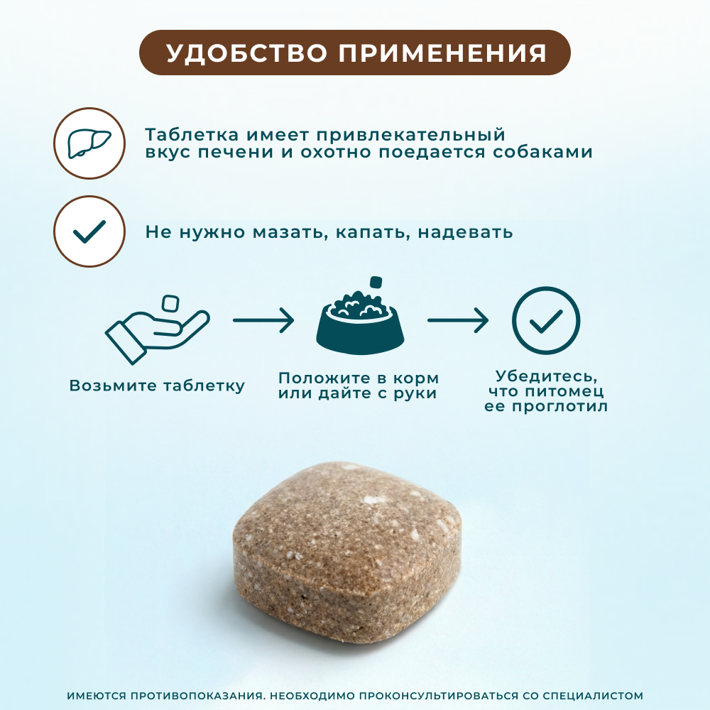 Таблетки для собак ZOETIS Симпарика от блох и клещей (40-60кг) 120мг, 3 таб на 105 дн.