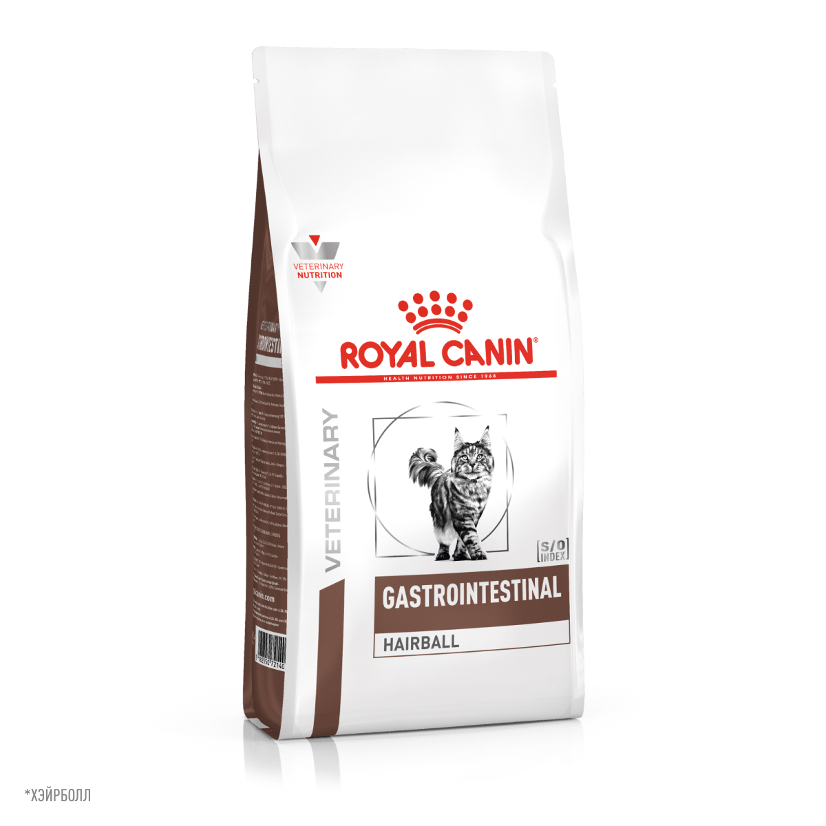 Корм для кошек ROYAL CANIN Gastrointestinal Hairball для проф.образ.волосяных комочков сух.