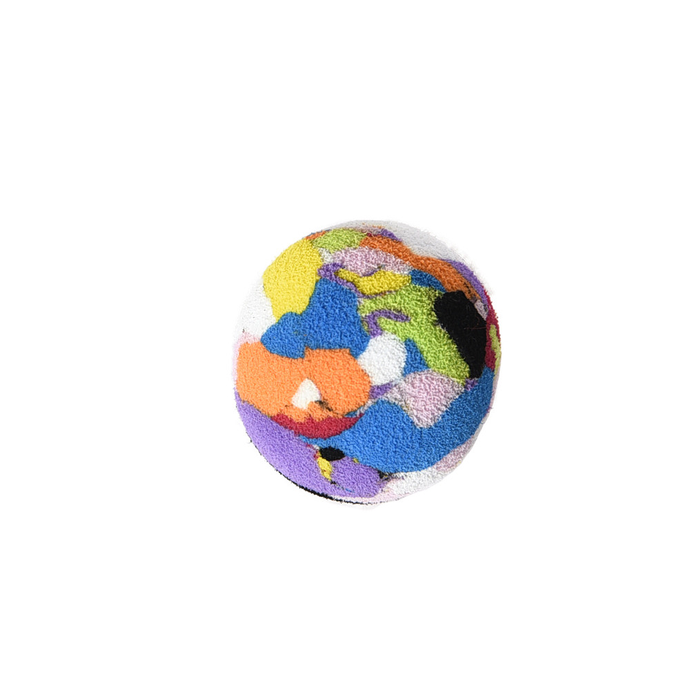 Игрушка для кошек FOXIE Rainbow Радужный мячик 4см