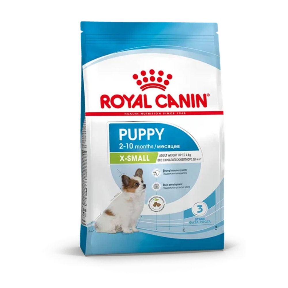 Корм для щенков ROYAL CANIN X-Small Puppy для миниатюрных пород до 10мес. сух.
